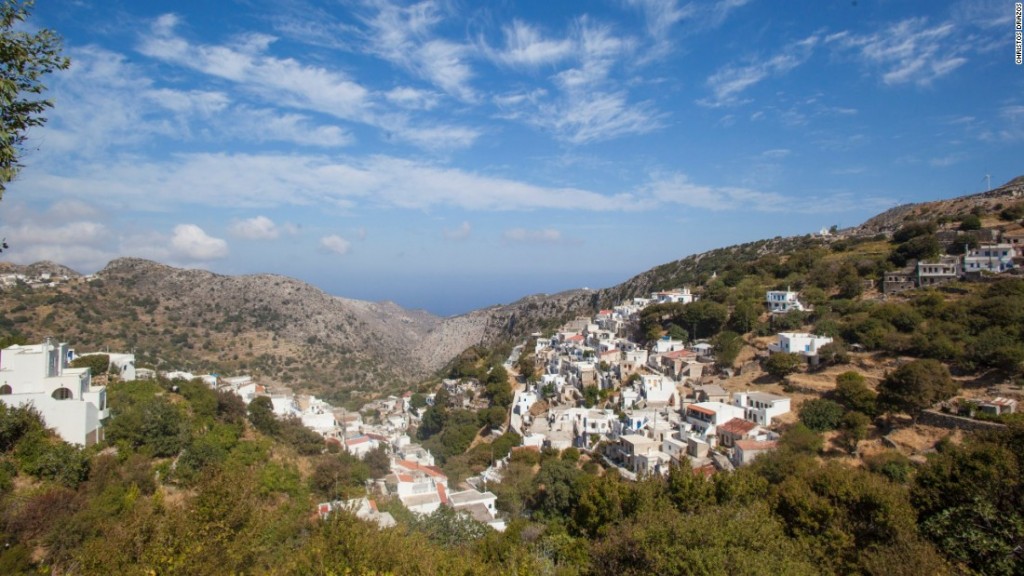 Naxos Koronos village