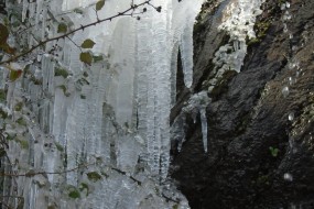 Frozen waterfalls in Naxos!