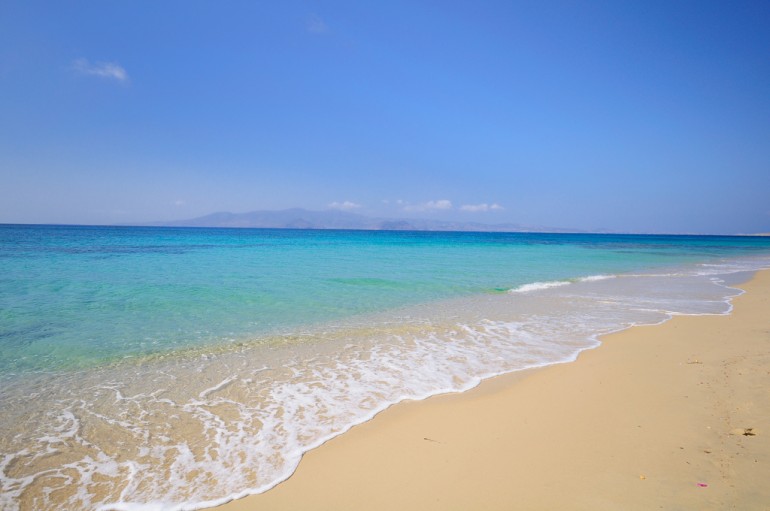 Plaka beach in Naxos among best Mediterranean Beaches