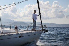 Up in the villa in Naxos, Greece by Anthony Bourdain