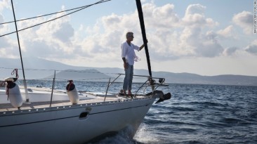 Up in the villa in Naxos, Greece by Anthony Bourdain